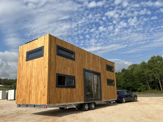 Conteneur habitable T2 Tiny house avec roues neuf